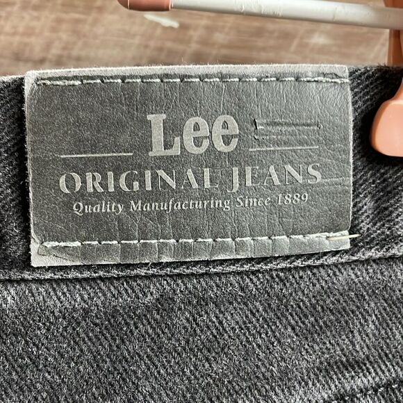 Lee Original Jeans Ladies Black Jeans , See Measurements - Picture 6 of 6